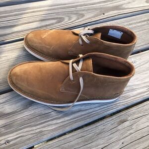 Clark’s suede boots